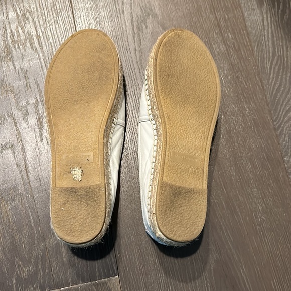 Saint Laurent YSL Cassandre white leather espadrille 38 - Picture 3 of 5